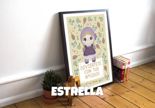LÁMINA DE ESTRELLA