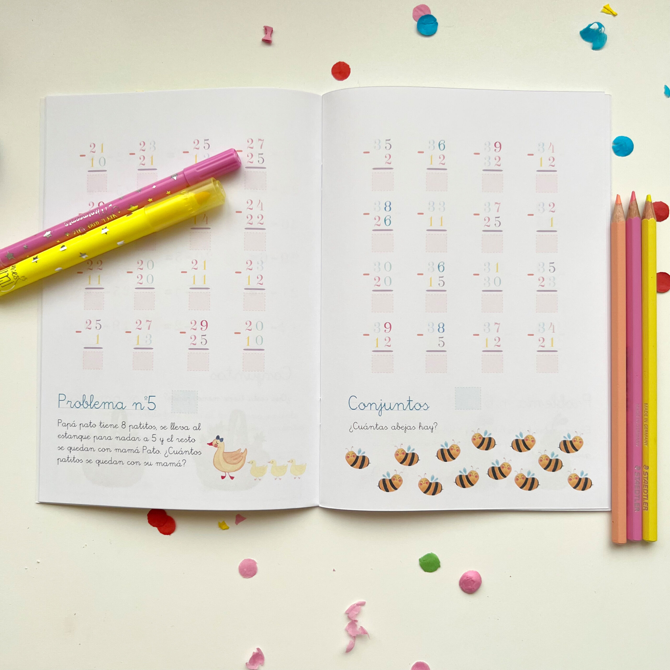 Restas sin llevadas. Operaciones y problemas. - Imagen 2