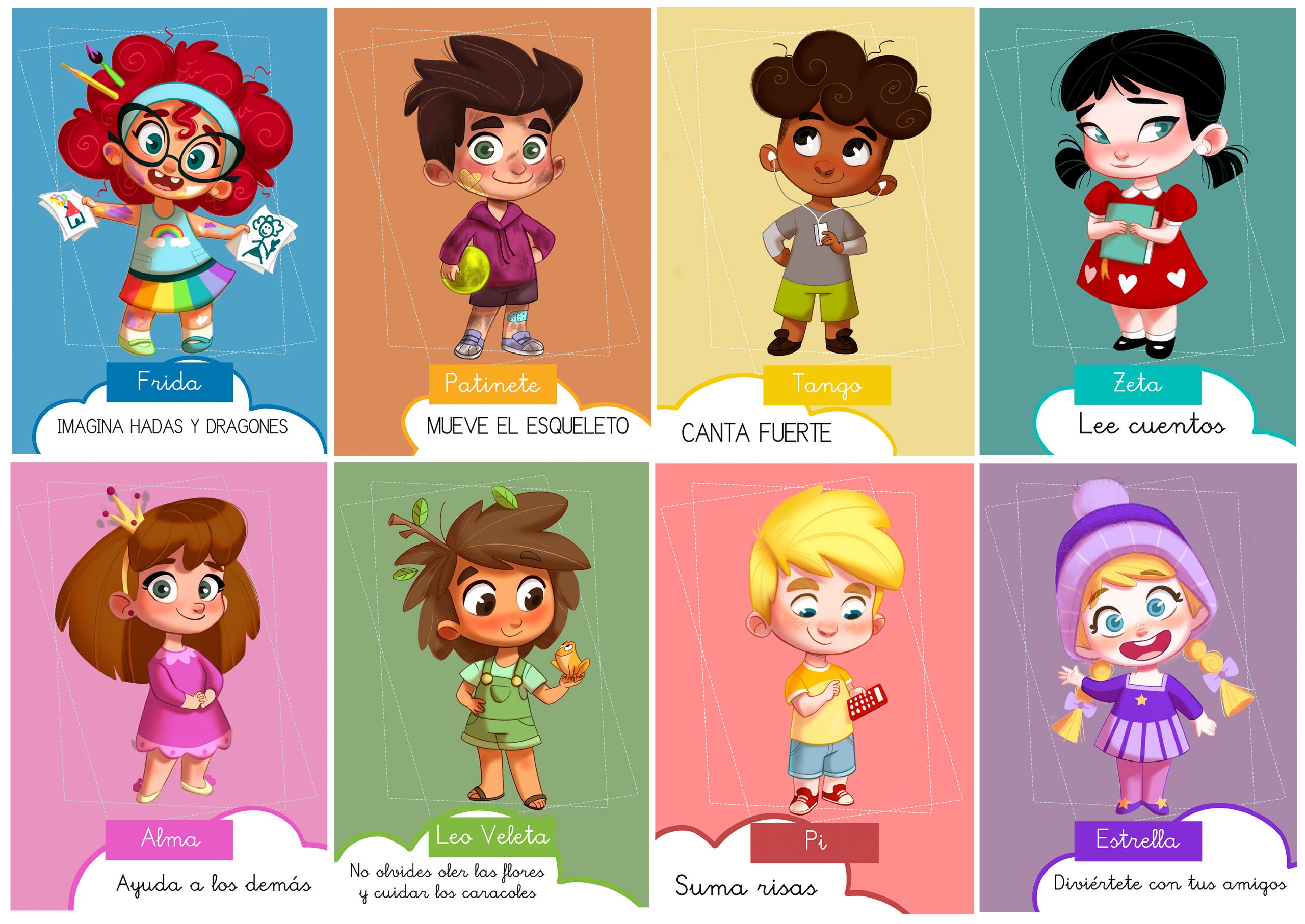 Pack láminas LOS COKITOS