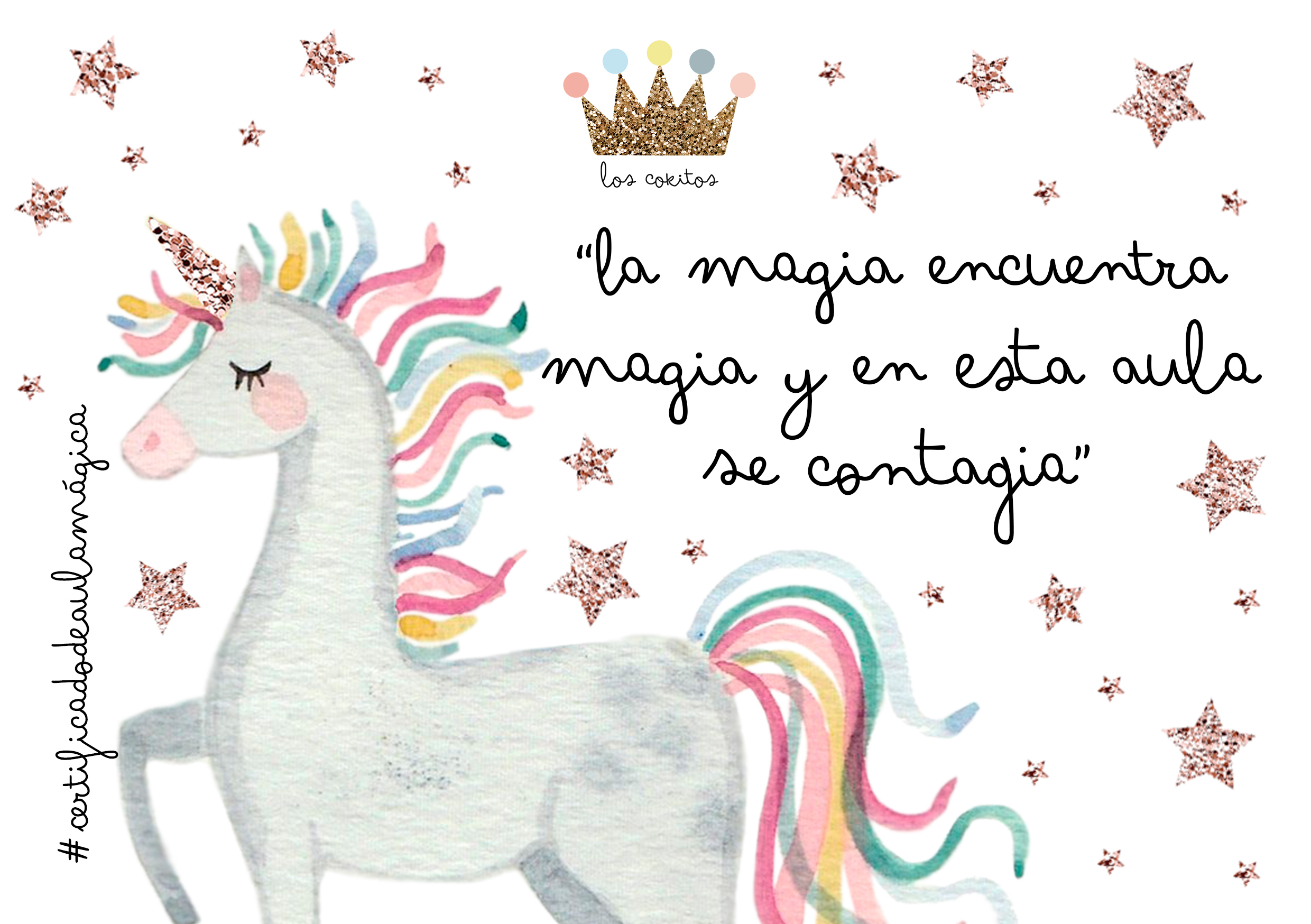 Certificado de aula mágica