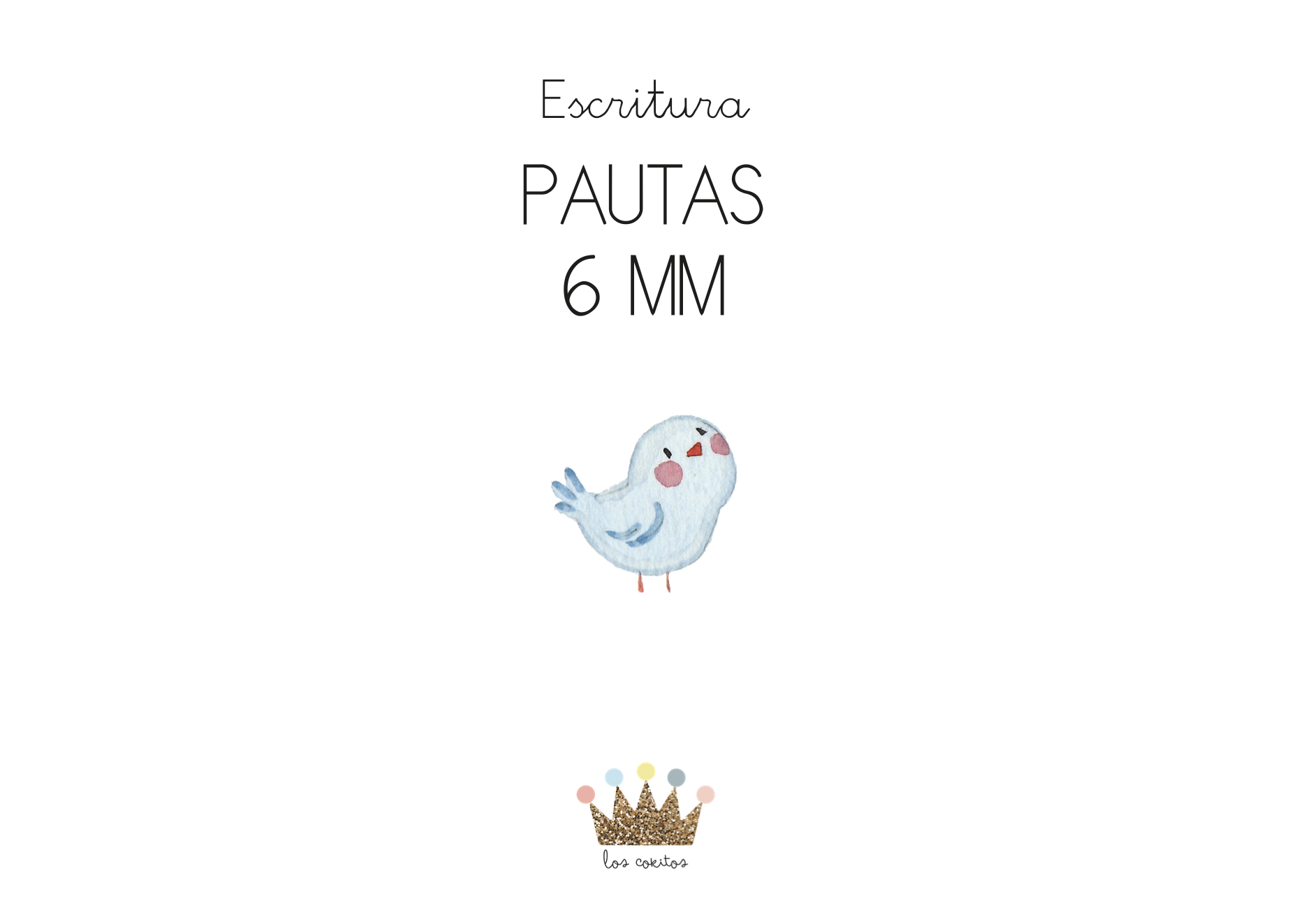 Escritura Pautas 6mm - Imagen 2